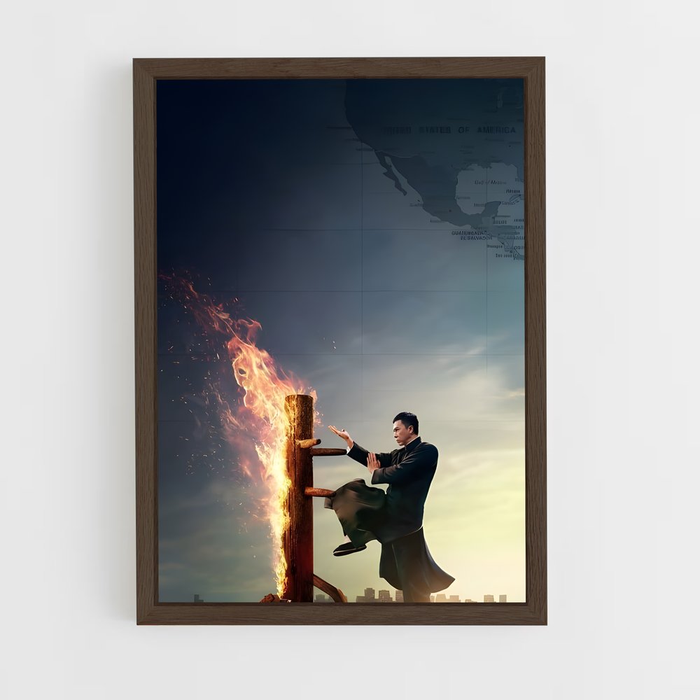 Poster Maître de Combat – affiche Kung Fu (vue 5)